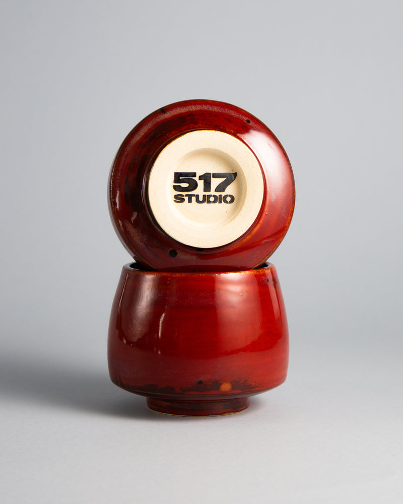 WINDY CUP 'TANGO', two cups stacked, showing the 517 stamp on the base