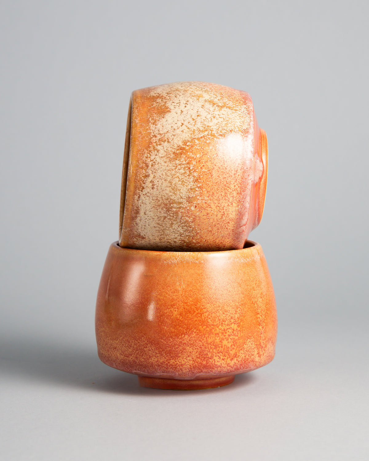 WINDY CUP 'CORAL', two cups stacked